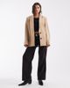 ASOS DESIGN ASOS DESIGN Tailored loose fit blazer in sand-Neutral - 2