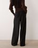 ASOS DESIGN ASOS DESIGN Tailored low rise menswear inspired pants in black - 3
