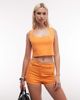 ASOS DESIGN ASOS DESIGN Tailored micro shorts in orange - 2