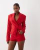 ASOS DESIGN ASOS DESIGN Tailored micro shorts in red-pink - 3