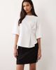 ASOS DESIGN ASOS DESIGN tailored mini skirt with slit in black - 2