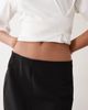 ASOS DESIGN ASOS DESIGN tailored mini skirt with slit in black - 3