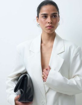 ASOS DESIGN ASOS DESIGN Tailored oversized blazer in white