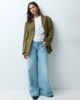 ASOS DESIGN ASOS DESIGN Tailored oversized strong shoulder blazer in olive-Green - 3