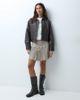 ASOS DESIGN ASOS DESIGN Tailored pleated mini skirt in sand heather-NEUTRAL - 1