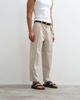 ASOS DESIGN ASOS DESIGN tailored pleated oversized tapered pants with rolled cuffs in ecru-Neutral - 2