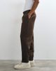 ASOS DESIGN ASOS DESIGN tailored pleated relaxed tapered pants in brown microtexture - 3