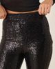 ASOS DESIGN ASOS DESIGN tailored sequined capri pants in black - 4