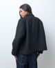 ASOS DESIGN ASOS DESIGN tailored shoulder cropped formal coat with wool in black - 3