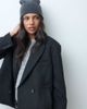 ASOS DESIGN ASOS DESIGN tailored shoulder cropped formal coat with wool in black - 4