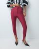 ASOS DESIGN ASOS DESIGN tailored skinny stirrup leggings in red - 1