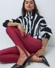 ASOS DESIGN ASOS DESIGN tailored skinny stirrup leggings in red - 2