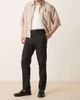 ASOS DESIGN ASOS DESIGN tailored slim fit linen blend pants in black - 1