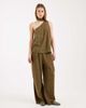 ASOS DESIGN ASOS DESIGN Tailored slouchy pants in khaki-Green - 1