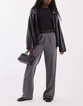 ASOS DESIGN ASOS DESIGN Tailored sweatpants in gray-Black