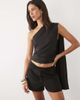 ASOS DESIGN ASOS DESIGN Tailored tux micro shorts in black - 1
