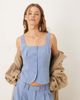 ASOS DESIGN ASOS DESIGN tailored vest in blue-Green - 1