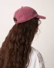 ASOS DESIGN ASOS DESIGN take me to Paris slogan cap in dark red - 3
