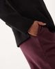 ASOS DESIGN ASOS DESIGN Tall straight leg sweatpants in wine-Red - 4
