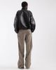 ASOS DESIGN ASOS DESIGN Tall Tailored faux leather barrel pants in light brown - 4