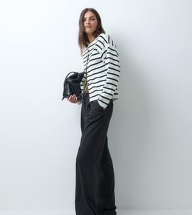 ASOS DESIGN ASOS DESIGN Tall Tailored low rise mensy pants in black