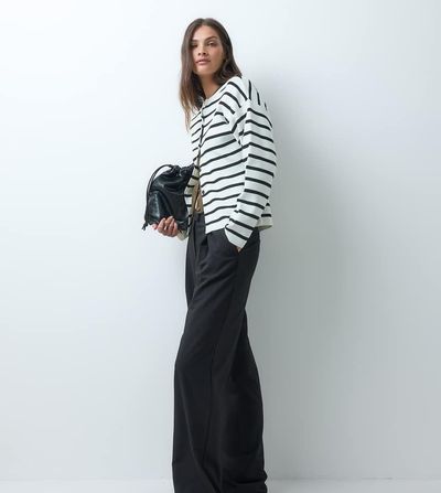 ASOS DESIGN ASOS DESIGN Tall Tailored low rise mensy pants in black