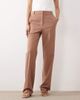 ASOS DESIGN ASOS DESIGN Tall tailored slim straight leg pants in mocha - 2