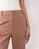 ASOS DESIGN ASOS DESIGN Tall tailored slim straight leg pants in mocha - 3