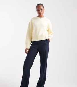 ASOS DESIGN ASOS DESIGN Tall tailored slim straight pants in navy