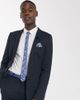 ASOS DESIGN ASOS DESIGN Tall wedding super skinny suit jacket in wool look in navy - 1