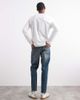 ASOS DESIGN ASOS DESIGN tapered fit jeans with tint in mid wash blue - 2
