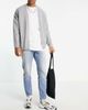 ASOS DESIGN ASOS DESIGN tapered jeans in light wash with abrasions-Blues - 4