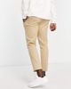 ASOS DESIGN ASOS DESIGN tapered smart pants in stone-Neutral - 2