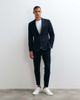 ASOS DESIGN ASOS DESIGN tapered suit pants in navy pinstripes - 2