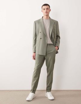 ASOS DESIGN ASOS DESIGN tapered suit pants in sage green