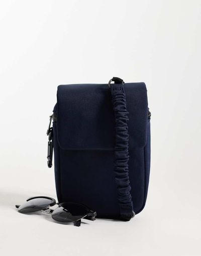 ASOS DESIGN ASOS DESIGN tech crossbody bag in navy