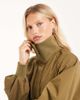 ASOS DESIGN ASOS DESIGN techy funnel neck drawstring hem sports jacket in olive-Green - 2