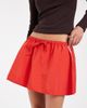 ASOS DESIGN ASOS DESIGN techy side stripe micro mini skirt in red - 3