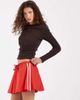 ASOS DESIGN ASOS DESIGN techy side stripe micro mini skirt in red - 4