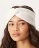 ASOS DESIGN ASOS DESIGN textured knit headband in winter white - 2