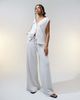 ASOS DESIGN ASOS DESIGN textured knit wide leg pants in stone - part of a set-Neutral - 1