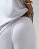 ASOS DESIGN ASOS DESIGN textured knit wide leg pants in stone - part of a set-Neutral - 2