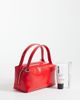 ASOS DESIGN ASOS DESIGN textured mini grab cross body bag with detachable strap in red - 2