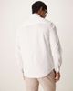 ASOS DESIGN ASOS DESIGN textured regular shirt with cuff detail in white - 4