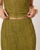 ASOS DESIGN ASOS DESIGN textured ruffle fishtail maxi skirt in green - part of a set - 3