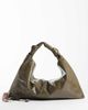 ASOS DESIGN ASOS DESIGN textured slouchy tote bag in khaki-Green - 2