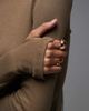 ASOS DESIGN ASOS DESIGN thumbhole detail second skin top in olive-Green - 3