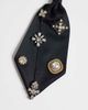 ASOS DESIGN ASOS DESIGN tie-clip in black with multi vintage charms-GOLD - 3