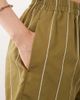 ASOS DESIGN ASOS DESIGN tie detailing shorts in olive stripes - part of a set-Multi - 4