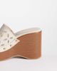 ASOS DESIGN ASOS DESIGN Tilly cut out wedges in beige-Neutral - 4